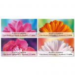 Floral Passion Deluxe Address Labels  (4 Designs)