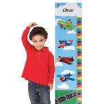 Airplane Personalized Growth Chart