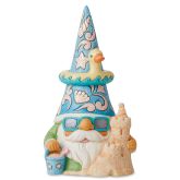 6012798 - Coastal Gnome with Sandcastle Figurine by Jim Shore®