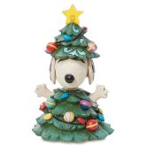 6013042 - Snoopy™ Dressed as a Christmas Tree by Jim Shore®
