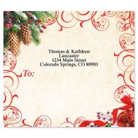 Ruby Works Label Christmas Package Labels | Colorful Images