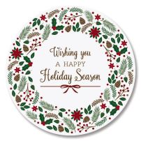 Christmas Envelope Seals | Colorful Images