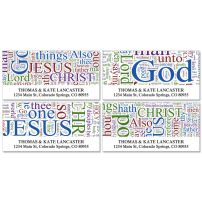 Religious Address Labels & Inspirational Address Labels | Colorful Images