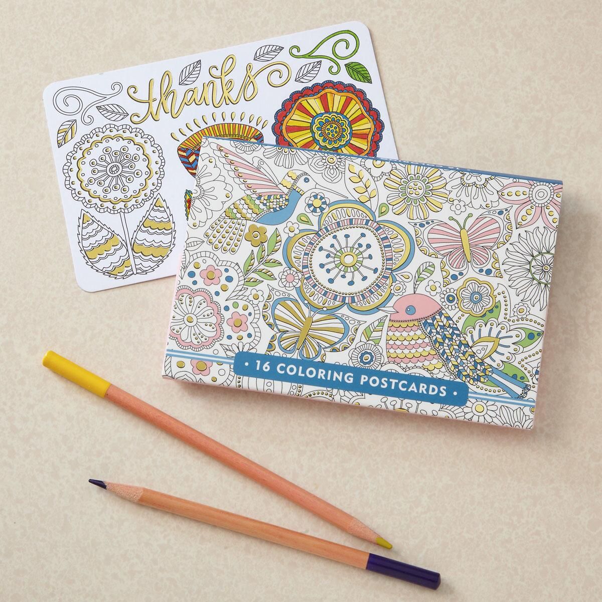 Coloring Postcards | Colorful Images