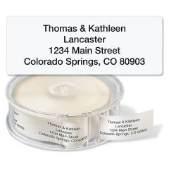 personalized return address labels colorful images
