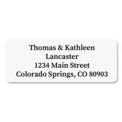 personalized return address labels colorful images