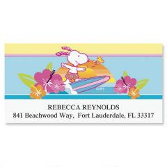 Peanuts Special Delivery Deluxe Return Address Labels Colorful