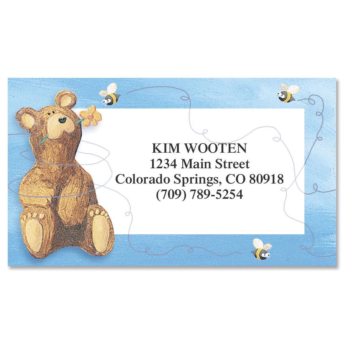Bear Lodge Buddy Business Cards