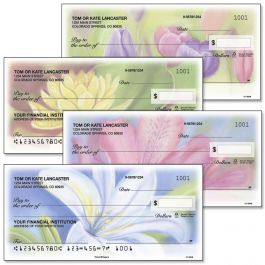 Floral Whispers Personal Single Checks