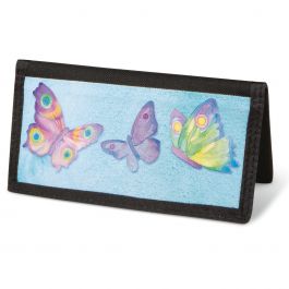 Watercolor Wings  Checkbook Covers - Non-Personalized