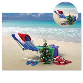 Hawaiian Holiday Christmas Cards -  Personalized