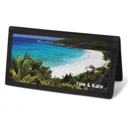 Tropical Paradise II  Checkbook Cover - Personalized