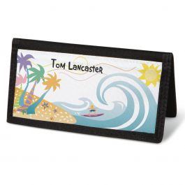 Tropical Moods  Checkbook Cover - Personalized