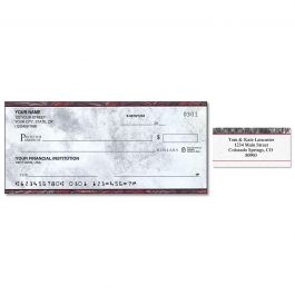 Executive Personal Single Checks With Matching Address Labels