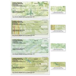 Harmony Personal Single Checks with Matching Address Labels