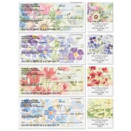 Natures Grace Personal Single Checks with Matching Labels
