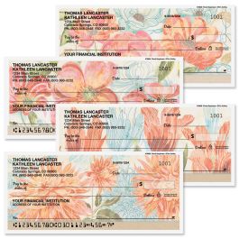 Floral Daydream Personal Duplicate Checks