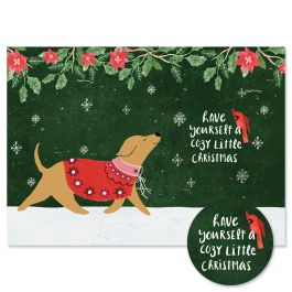 Cozy Christmas Cards - Personalized