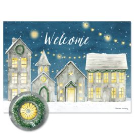 All is Calm Christmas Cards - Personalized