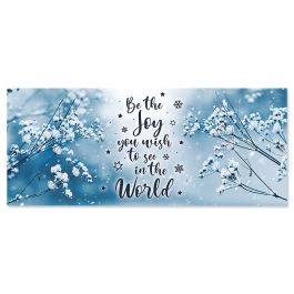 A Wish For Joy Slimline Holiday Cards