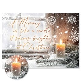 Let Your Heart be Light Christmas Cards - Personalized