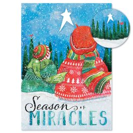 Season of Miracles Christmas Cards - Personalized