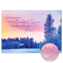 Quiet Season Christmas Cards - Personalized
