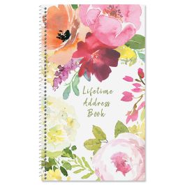When Flowers Speak Lifetime Address Book