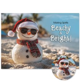 Coastal Christmas Christmas Cards - Nonpersonalized