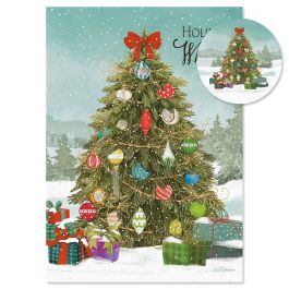 Tree Farm Christmas Cards - Personalized