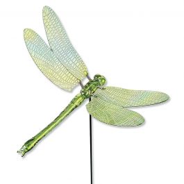 Green Dragonfly Garden Stake 