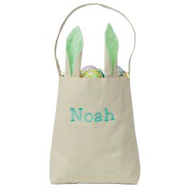 Easter Tote with Ears - Green 
