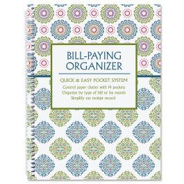 Fresh Patterns Bill Paying Organizer