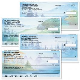 Painted Landscapes Personal Single Checks