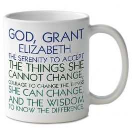 For Her Serenity Prayer Personalized Mug