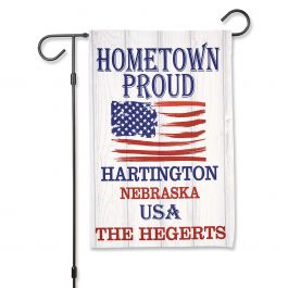 Hometown Proud Garden Flag