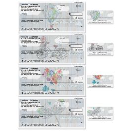 Fly Away Personal Single Checks With Matching Address Labels
