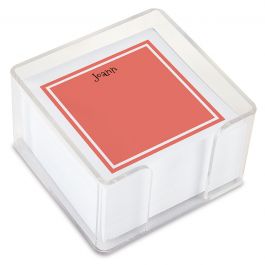 Color Trend Custom Note Sheets in a Cube (4 rotating colors)