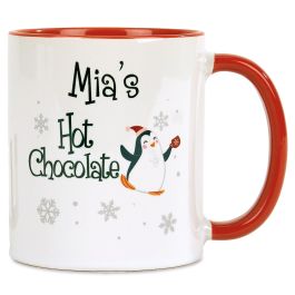 Penguin Custom Hot Chocolate Mug