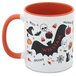 Bat Custom Halloween Mug