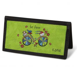 Whimsy Checkbook Cover - Personalized