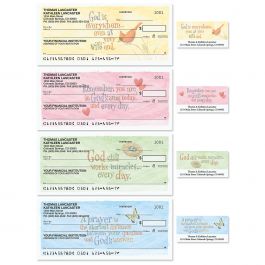 Faith Personal Single Checks With Matching Address Labels