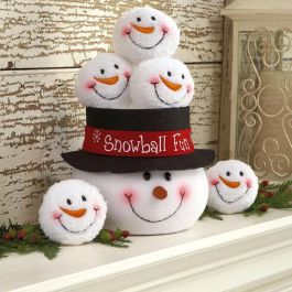 Indoor Snowball Fun