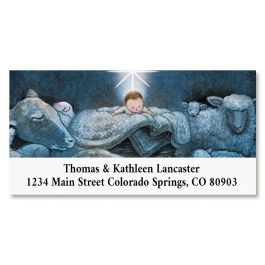 All Is Calm Deluxe Return Address Labels