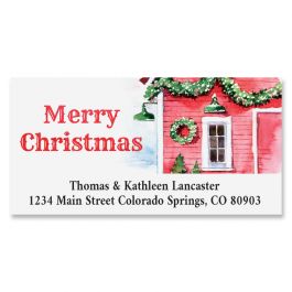 Country Peace Deluxe Return Address Labels