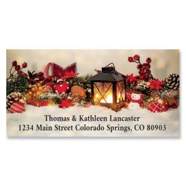 Holiday Cheer Deluxe Return Address Labels