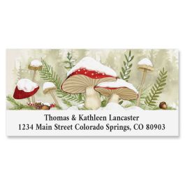 Winter Woodland Deluxe Return Address Labels