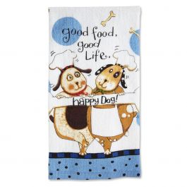 Happy Dog Kitchen Towel