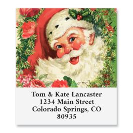 Jolly Santa Select Return Address Labels