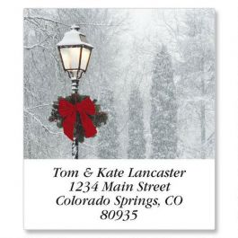 Snowy Holiday Select Return Address Labels
